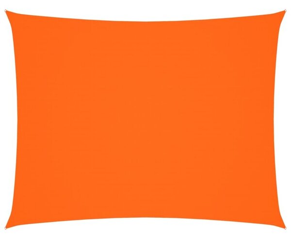 Prostokątny żagiel ogrodowy, tkanina oxford, 4x5 m, pomarańcz