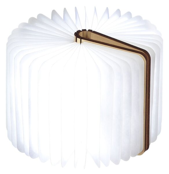 Brązowa dekoracja świetlna na USB Booklight – Gingko