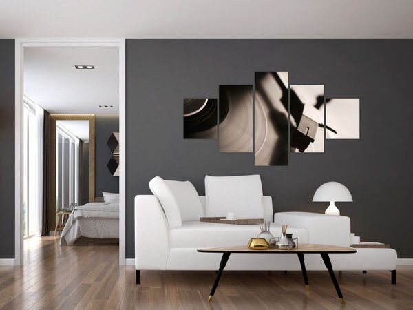 Obraz - Płyta gramofonowa (125x70 cm)