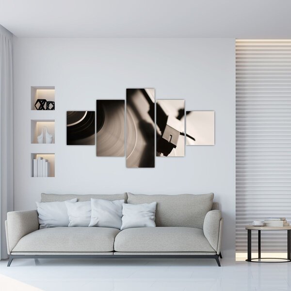 Obraz - Płyta gramofonowa (125x70 cm)