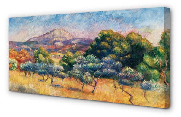 Duży obraz na płótnie Góra Świętej Wiktorii - Pierre Auguste Renoir