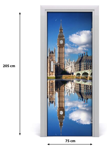 Fototapeta samoprzylepna na drzwi Big Ben Londyn