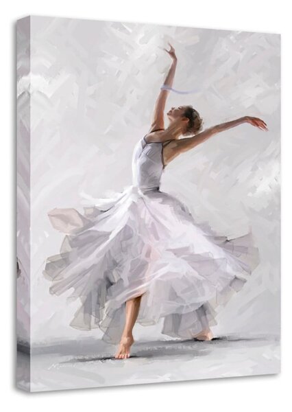 Obraz Styler Canvas Waterdance Dancer II, 60x80 cm