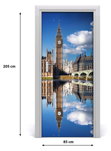 Fototapeta samoprzylepna na drzwi Big Ben Londyn