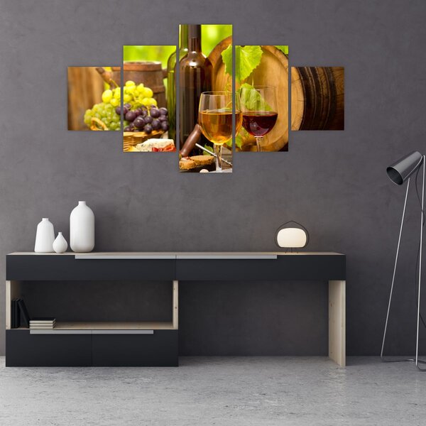 Obraz - Wina (125x70 cm)