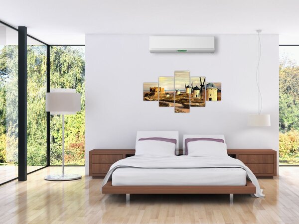 Obraz - Wiatraki (125x70 cm)