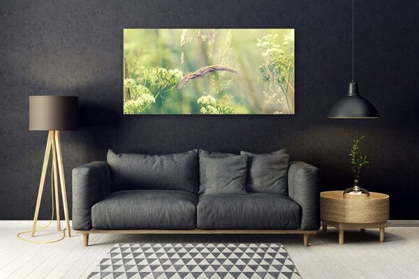 Obraz Szklany Dzikie Rośliny Natura