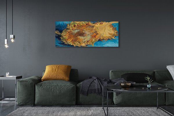 Zdjęcie na płótnie Dwa ścięte słoneczniki (III) - Vincent van Gogh