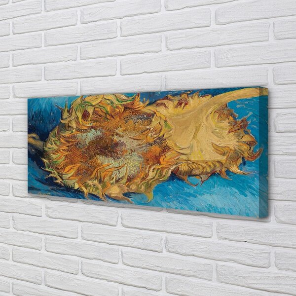 Zdjęcie na płótnie Dwa ścięte słoneczniki (III) - Vincent van Gogh