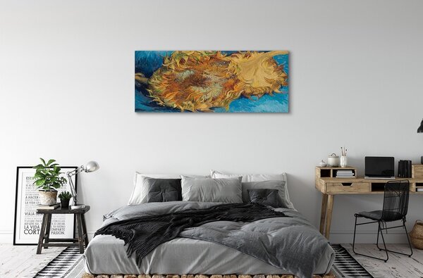 Zdjęcie na płótnie Dwa ścięte słoneczniki (III) - Vincent van Gogh