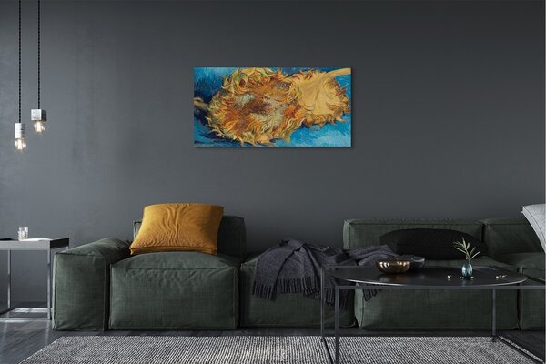 Zdjęcie na płótnie Dwa ścięte słoneczniki (III) - Vincent van Gogh