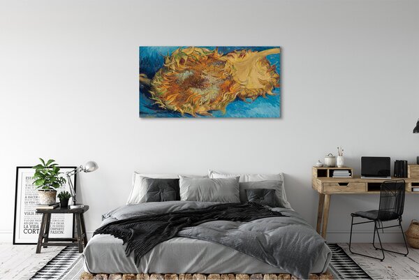 Zdjęcie na płótnie Dwa ścięte słoneczniki (III) - Vincent van Gogh