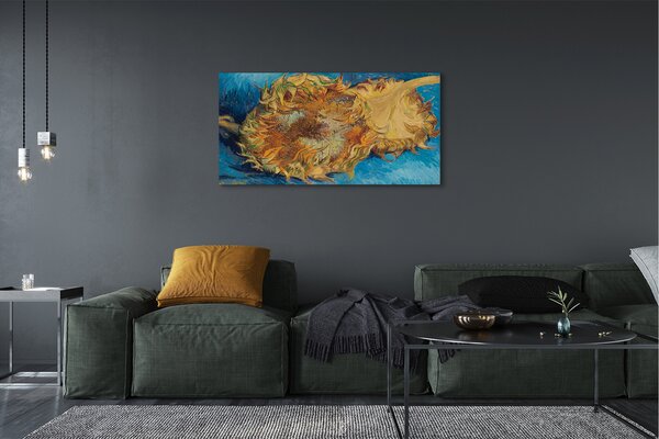 Zdjęcie na płótnie Dwa ścięte słoneczniki (III) - Vincent van Gogh