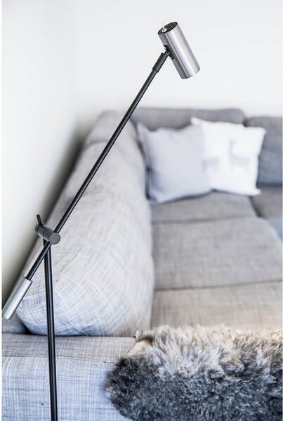 Lampa Podłogowa Belid, metaliczny, salon, metal