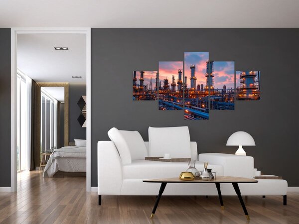 Obraz - Zakład przemysłowy (125x70 cm)