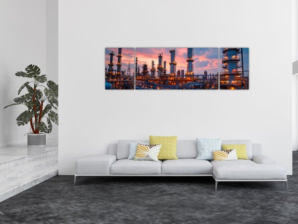 Obraz - Zakład przemysłowy (170x50 cm)