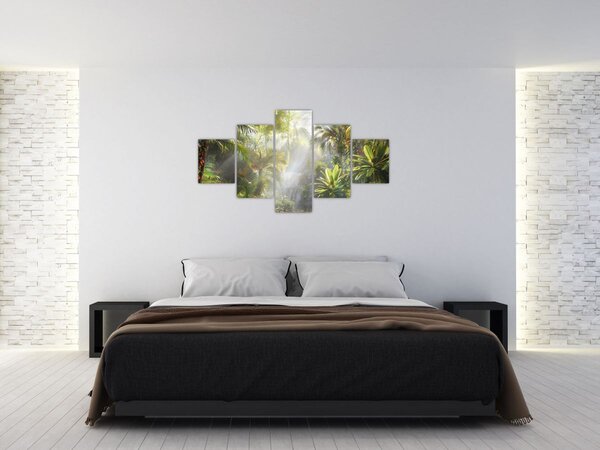 Obraz - Tropikalny las deszczowy (125x70 cm)