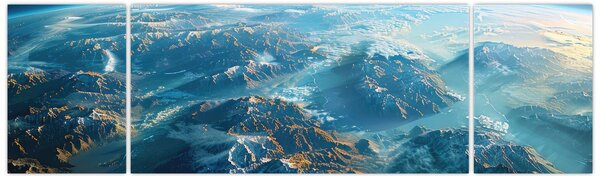 Obraz - Widok z kosmosu (170x50 cm)