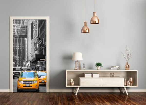 Fototapeta samoprzylepna DRZWI Taksówki Nowy Jork