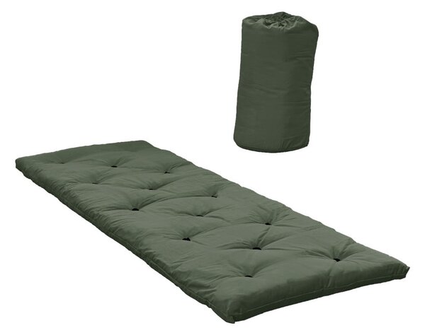Zielony materac futon 70x190 cm Bed In a Bag Olive – Karup Design