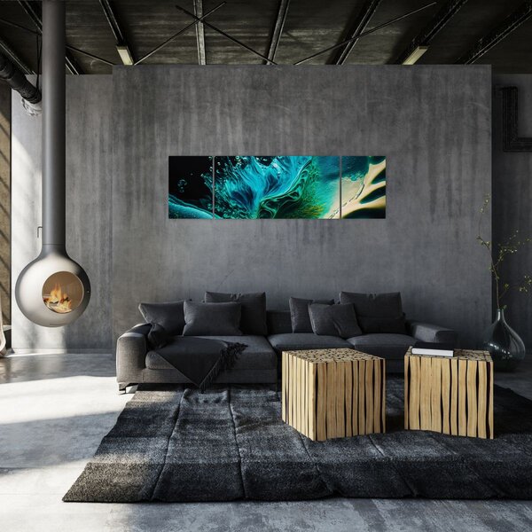 Obraz - Streszczenie (170x50 cm)