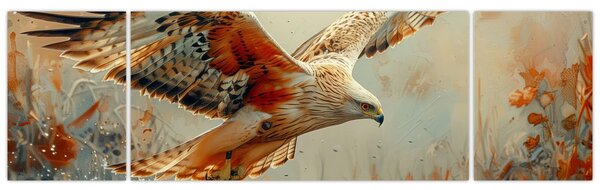 Obraz - Ptak drapieżny (170x50 cm)
