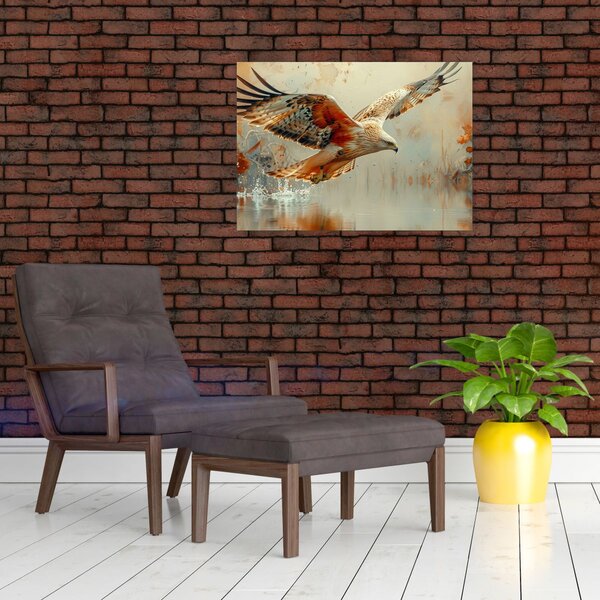 Obraz - Ptak drapieżny (70x50 cm)