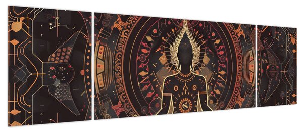 Obraz - Zen (170x50 cm)