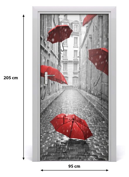 Fototapeta samoprzylepna na drzwi Parasol Francja