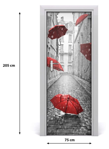 Fototapeta samoprzylepna na drzwi Parasol Francja