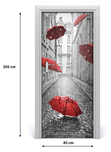 Fototapeta samoprzylepna na drzwi Parasol Francja