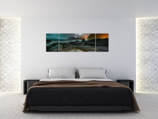 Obraz - Scena nocna (170x50 cm)