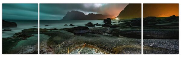 Obraz - Scena nocna (170x50 cm)