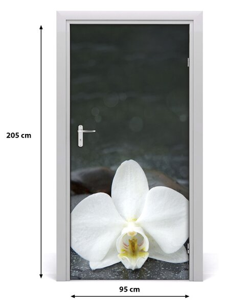 Nalepka Naklejka fototapeta na drzwi Orchidea