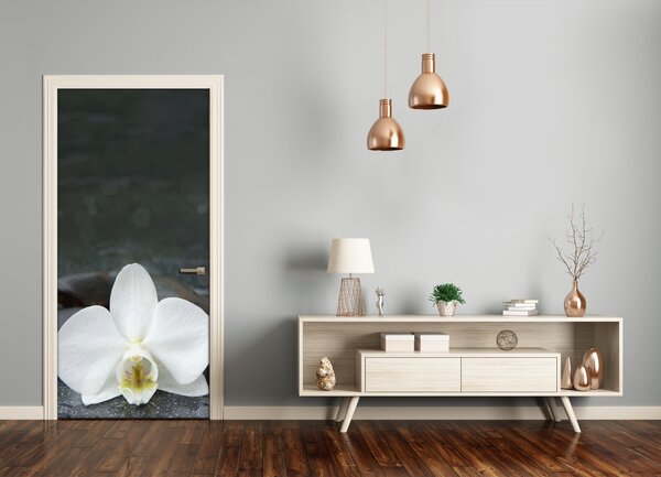Nalepka Naklejka fototapeta na drzwi Orchidea