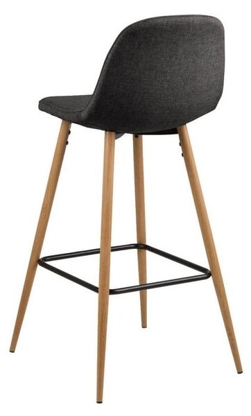 Szary/naturalny hoker 101 cm Wilma – Actona