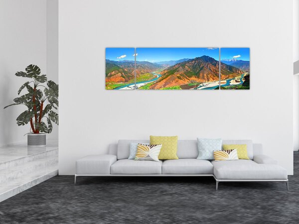 Obraz - Rzeka Jangcy (170x50 cm)