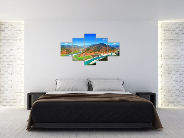Obraz - Rzeka Jangcy (125x70 cm)