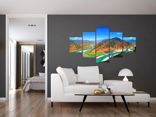 Obraz - Rzeka Jangcy (125x70 cm)