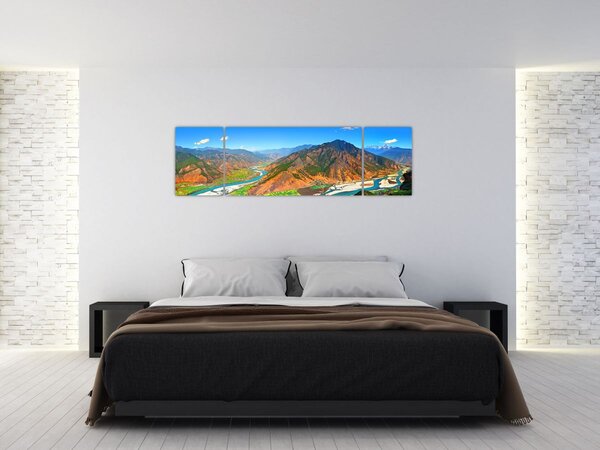 Obraz - Rzeka Jangcy (170x50 cm)