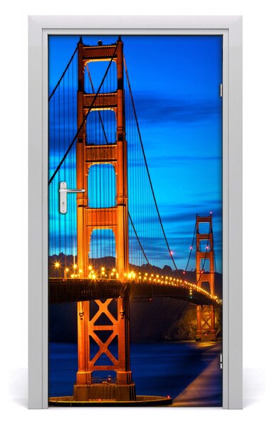 Fototapeta samoprzylepna DRZWI Most San Francisco