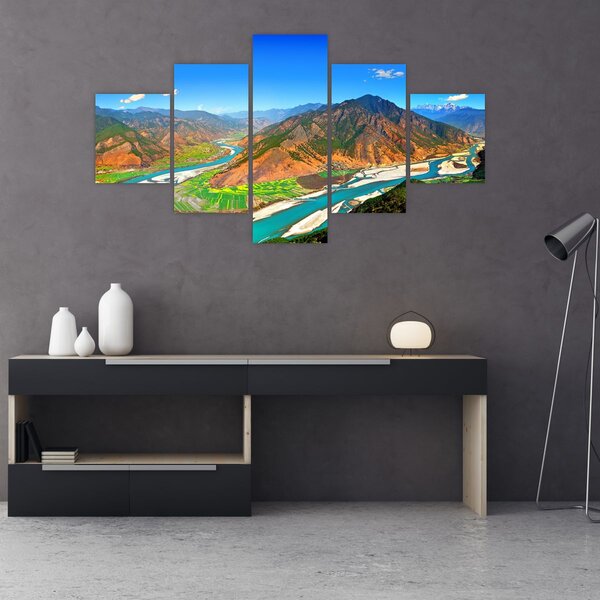 Obraz - Rzeka Jangcy (125x70 cm)