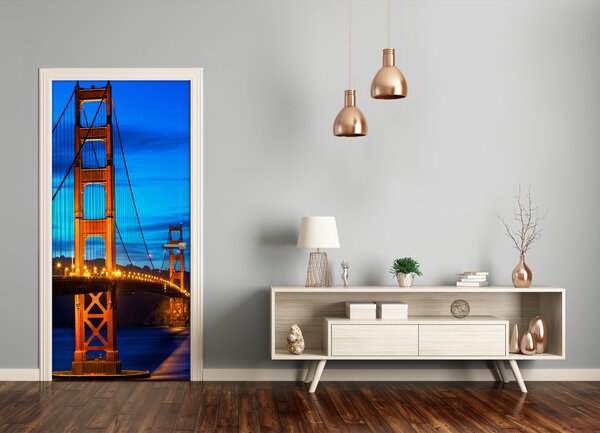 Fototapeta samoprzylepna DRZWI Most San Francisco