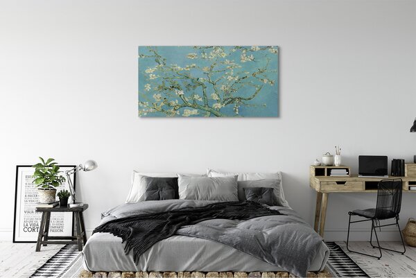 Duży obraz na płótnie Kwitnący migdałowiec - Vincent van Gogh