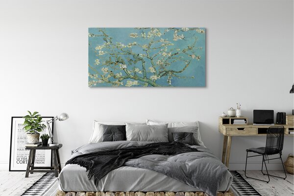 Duży obraz na płótnie Kwitnący migdałowiec - Vincent van Gogh