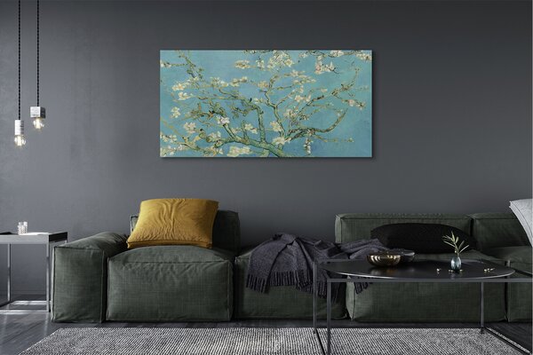 Duży obraz na płótnie Kwitnący migdałowiec - Vincent van Gogh