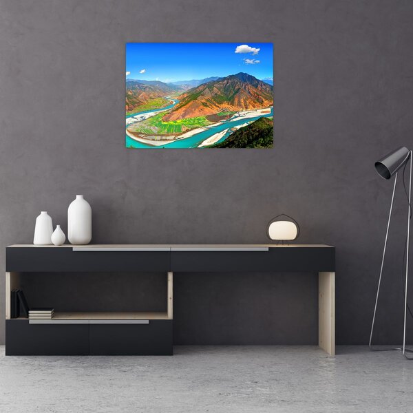 Obraz - Rzeka Jangcy (70x50 cm)
