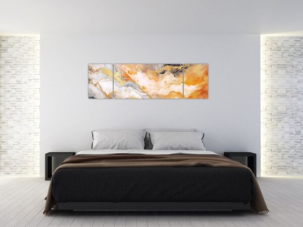 Obraz - Marmurkowe tło (170x50 cm)