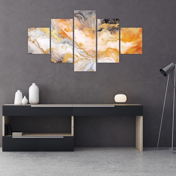 Obraz - Marmurkowe tło (125x70 cm)
