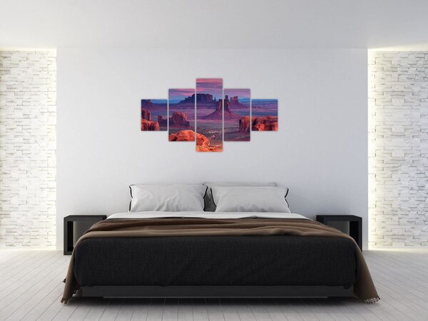 Obraz - Hunts Mesa (125x70 cm)